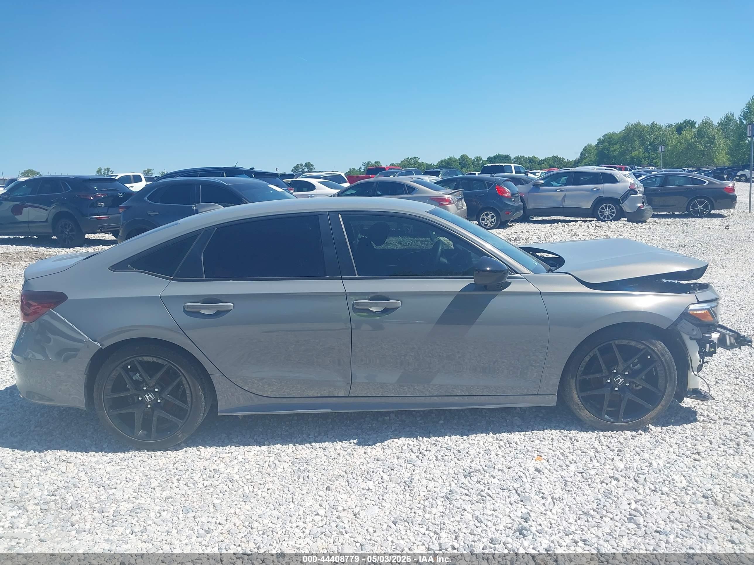 2026 Honda Civic Sport Gray vin: 2HGFE2F59TH502582