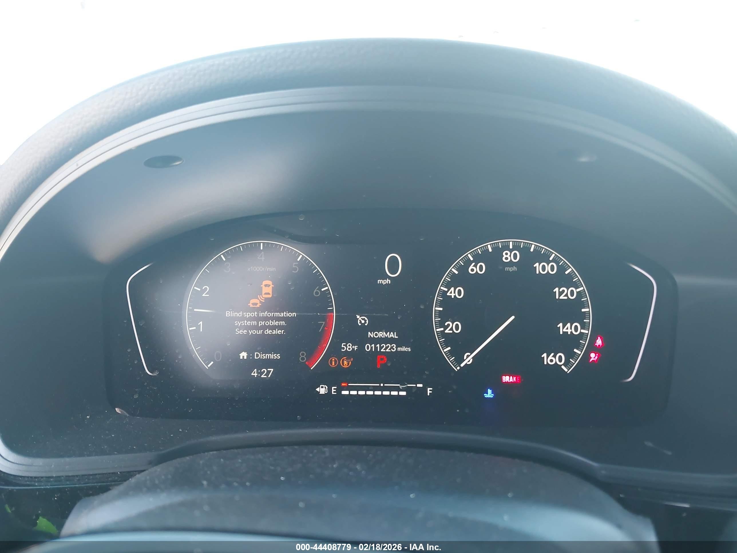 2026 Honda Civic Sport Gray vin: 2HGFE2F59TH502582