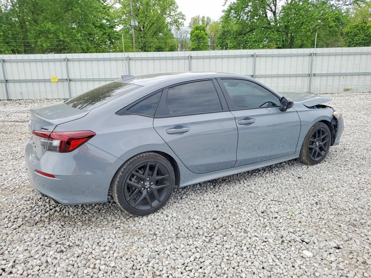 2026 Honda Civic Sport Gray vin: 2HGFE2F59TH519737