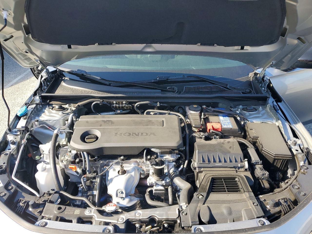 2026 Honda Civic Sport Silver vin: 2HGFE2F59TH529717