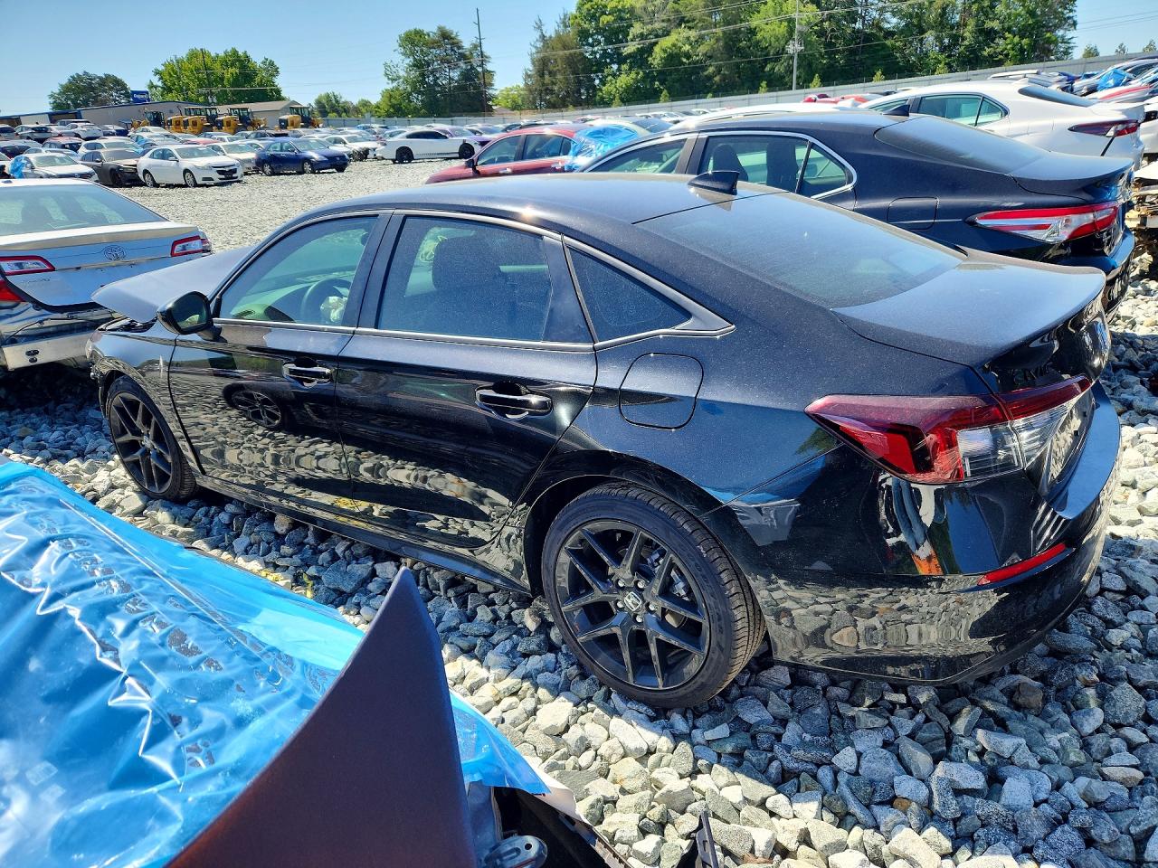 2026 Honda Civic Sport Black vin: 2HGFE2F59TH567237