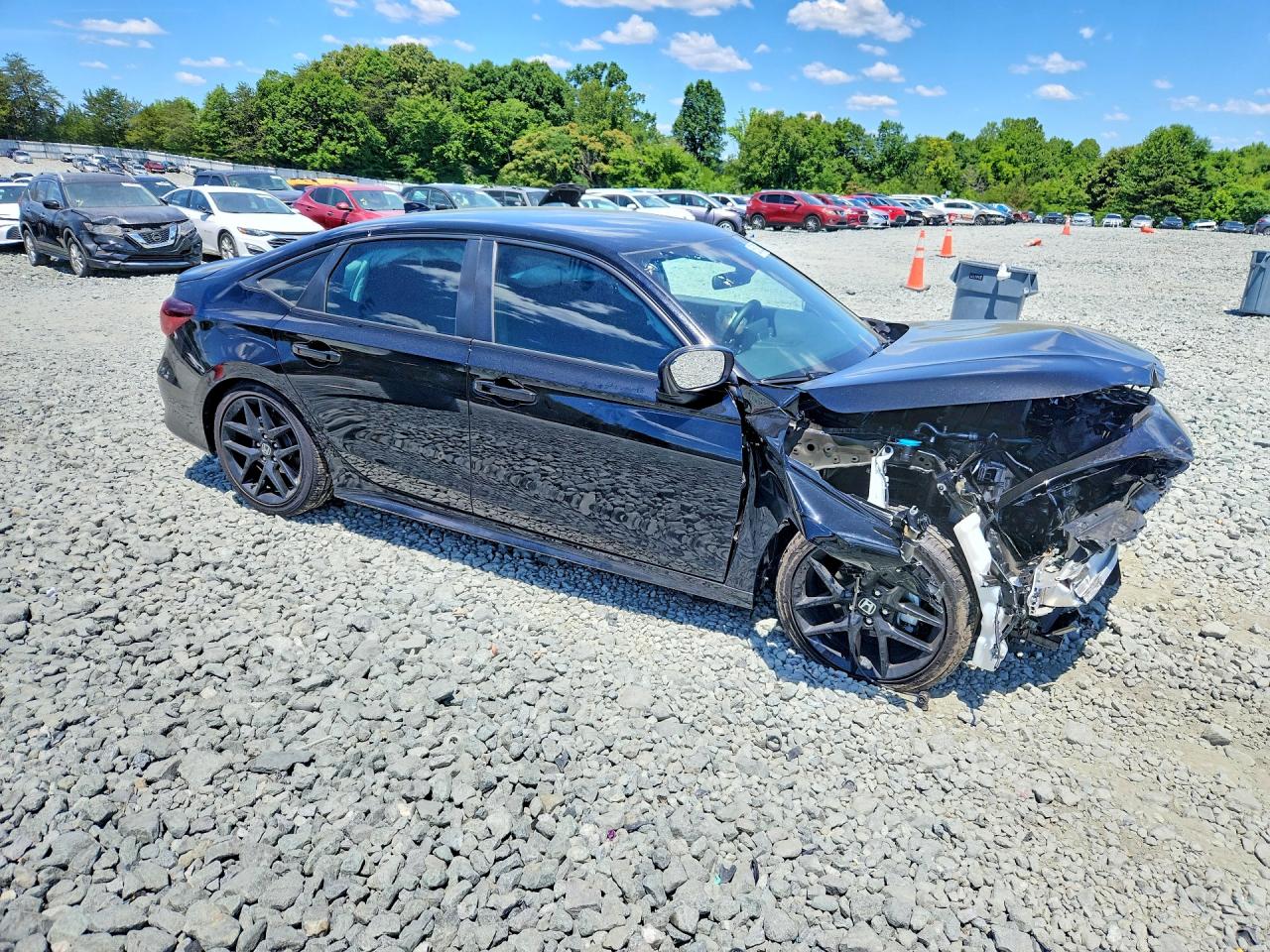 2026 Honda Civic Sport Black vin: 2HGFE2F59TH567237