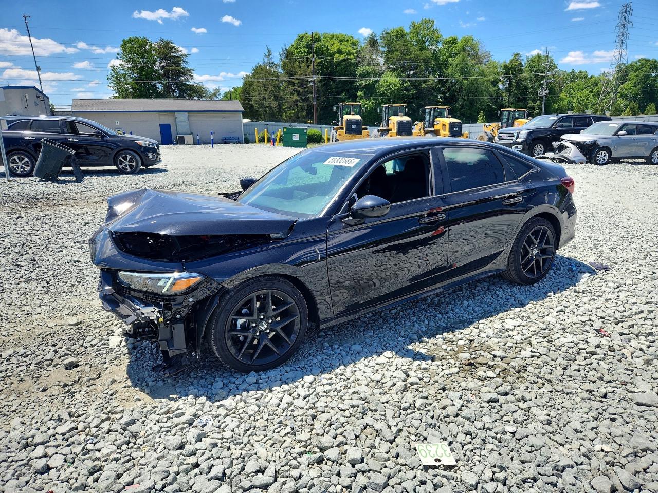 2026 Honda Civic Sport Black vin: 2HGFE2F59TH567237