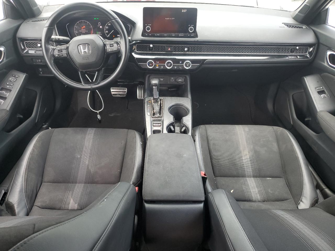 2022 Honda Civic Gray vin: 2HGFE2F5XNH525338