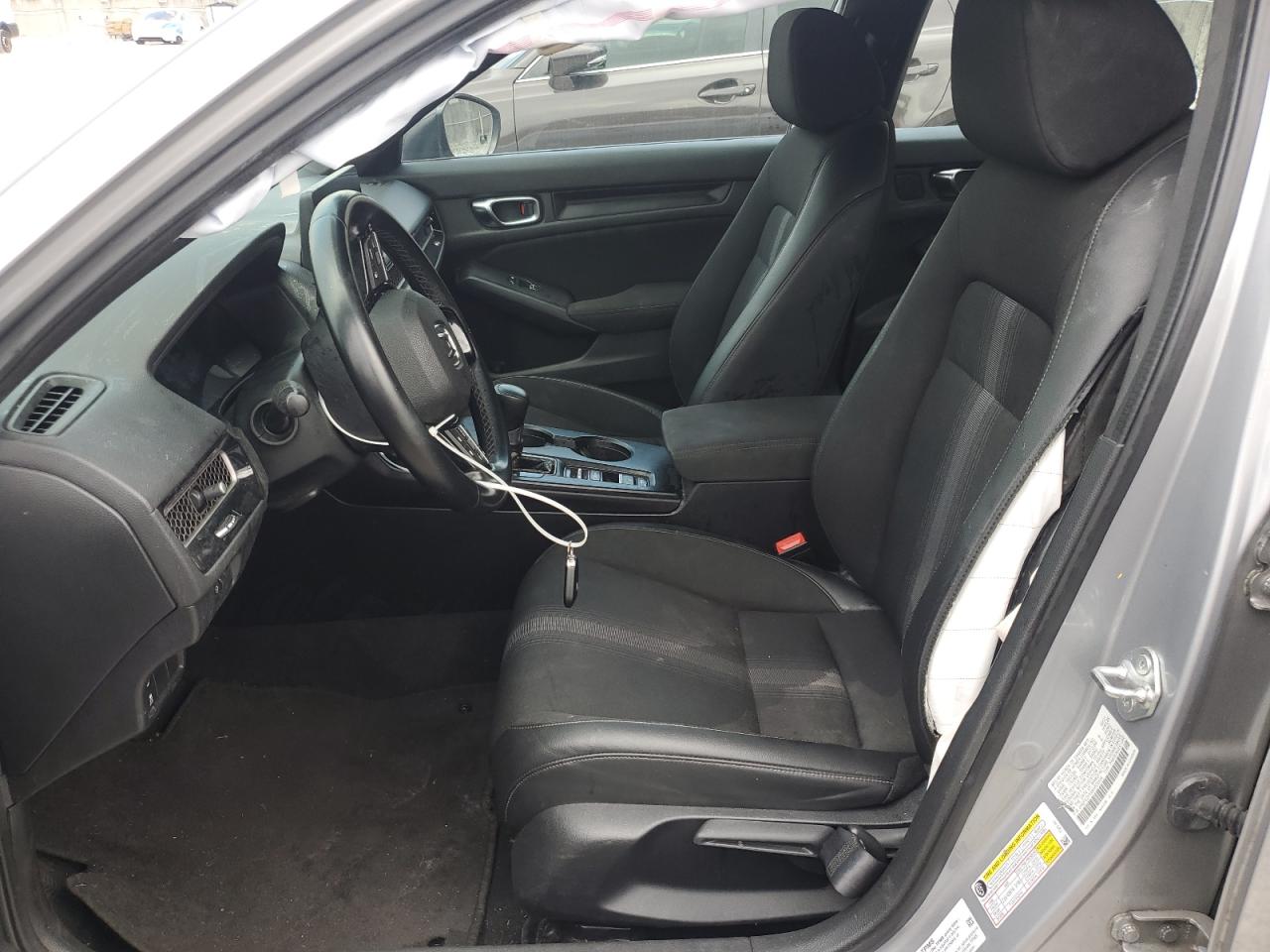 2022 Honda Civic Gray vin: 2HGFE2F5XNH525338