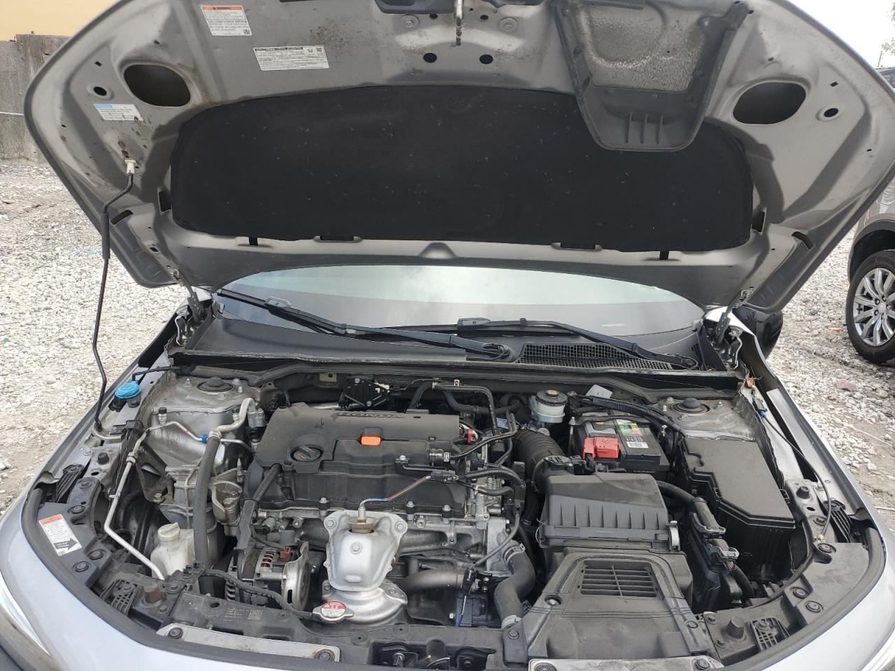 2022 Honda Civic Gray vin: 2HGFE2F5XNH525338