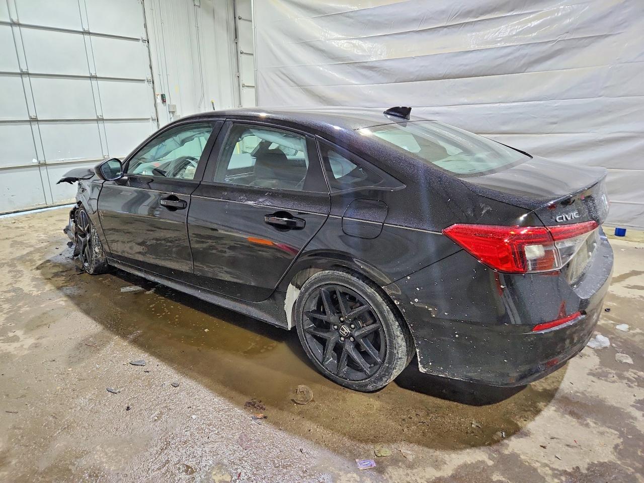 2023 Honda Civic Sport Черный vin: 2HGFE2F5XPH503147