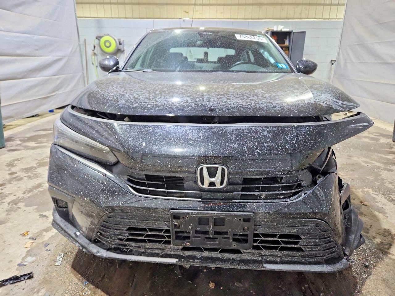 2023 Honda Civic Sport Черный vin: 2HGFE2F5XPH503147