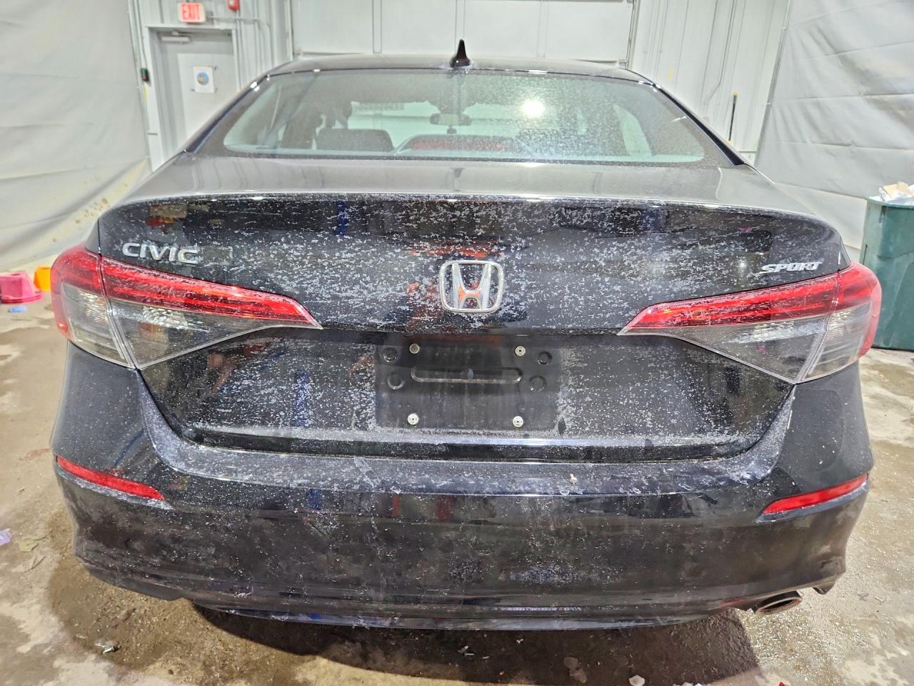2023 Honda Civic Sport Черный vin: 2HGFE2F5XPH503147
