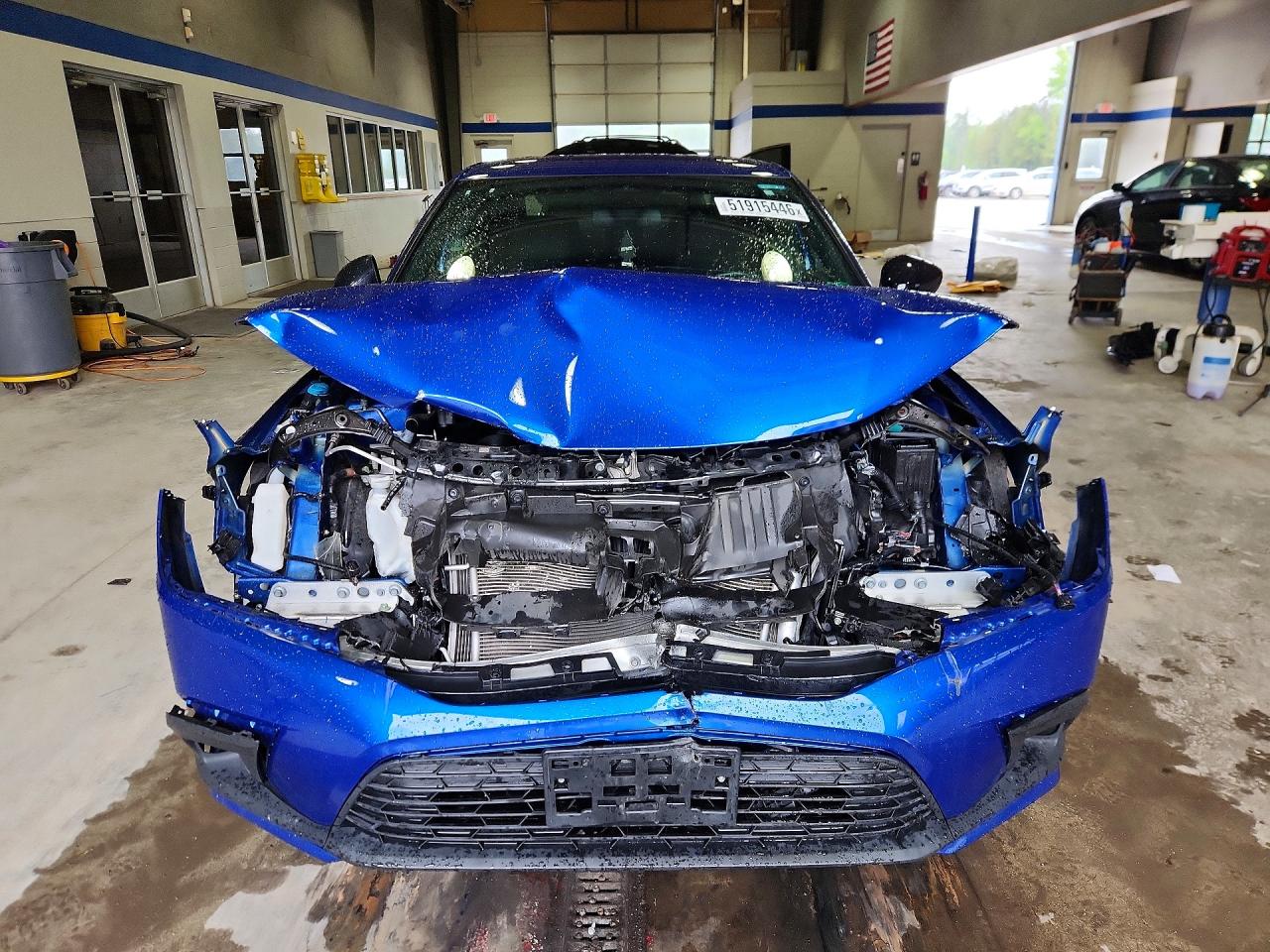 2023 Honda Civic Sport Blue vin: 2HGFE2F5XPH541560