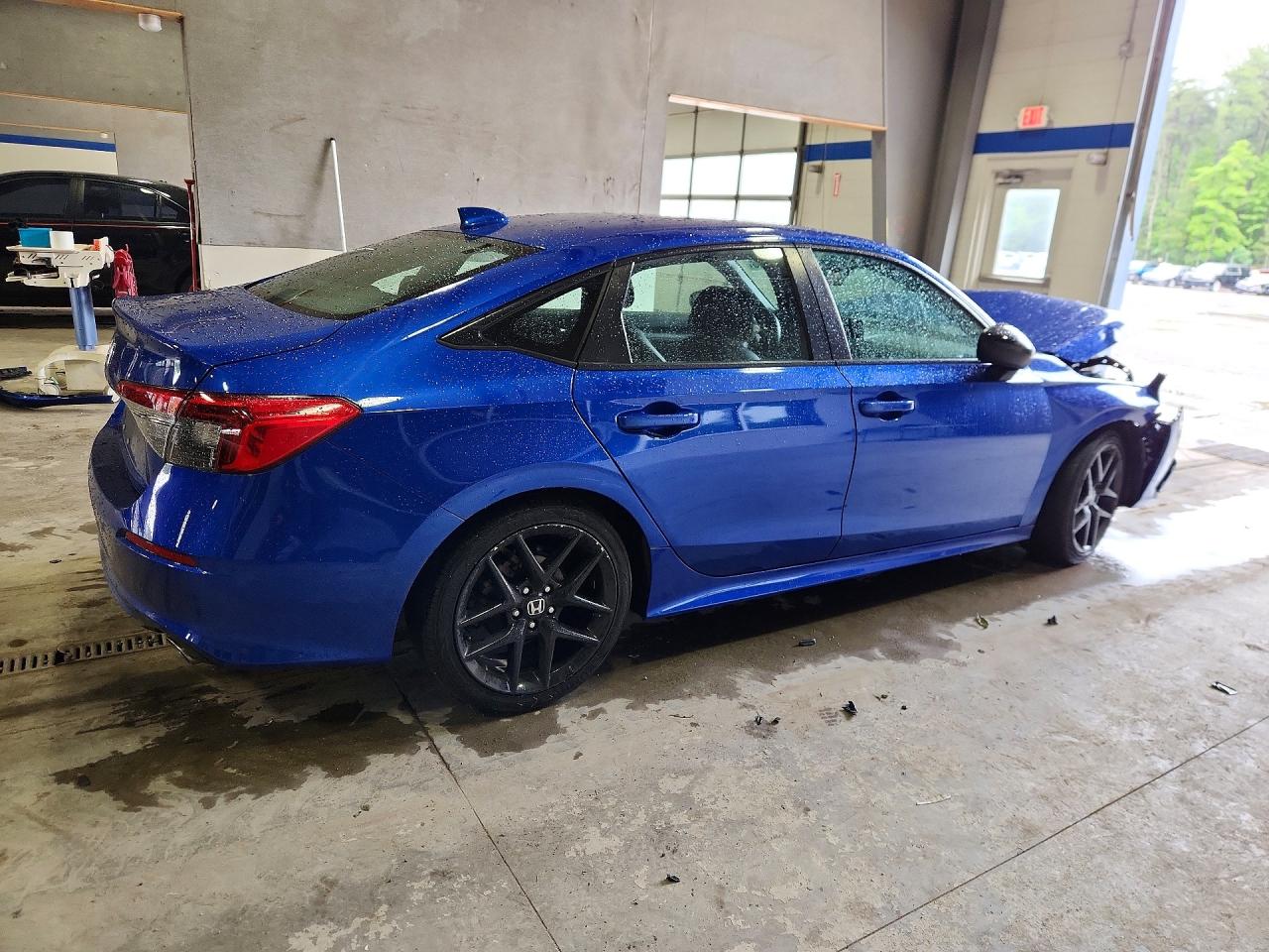 2023 Honda Civic Sport Blue vin: 2HGFE2F5XPH541560