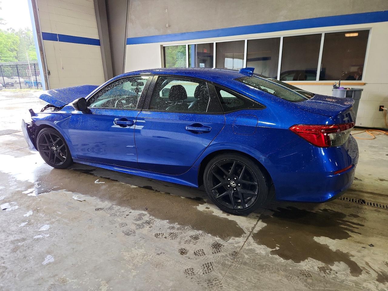 2023 Honda Civic Sport Blue vin: 2HGFE2F5XPH541560