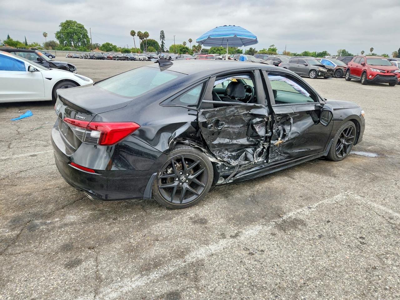 2024 Honda Civic Sport Black vin: 2HGFE2F5XRH507850
