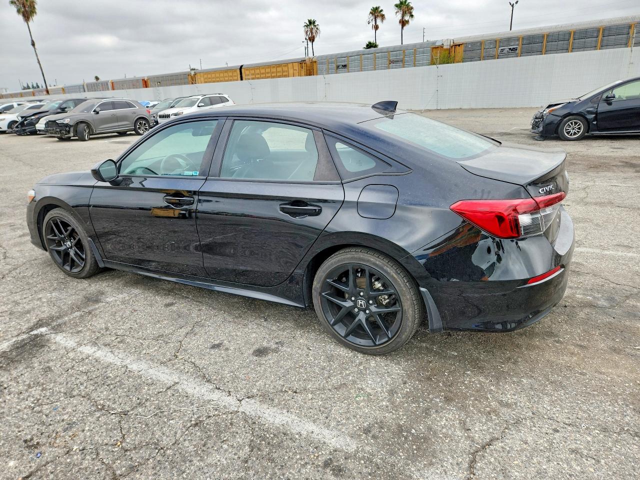 2024 Honda Civic Sport Black vin: 2HGFE2F5XRH507850