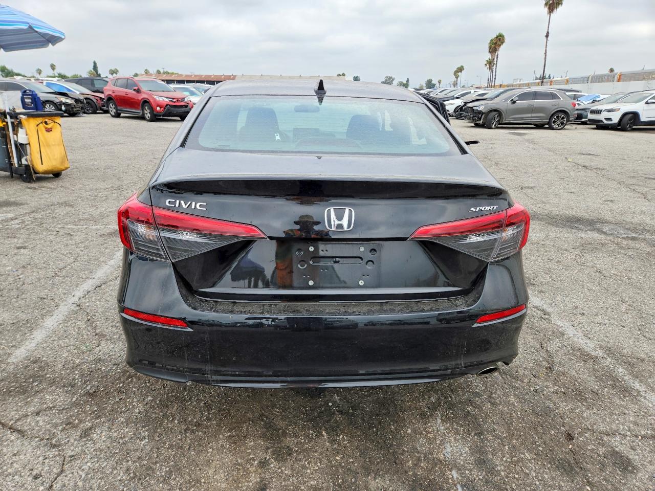 2024 Honda Civic Sport Black vin: 2HGFE2F5XRH507850