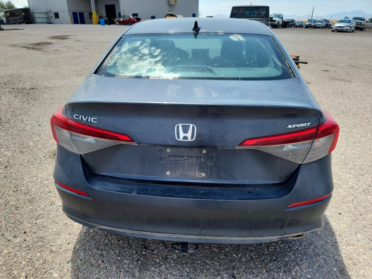 2024 Honda Civic Sport Gray vin: 2HGFE2F5XRH552822