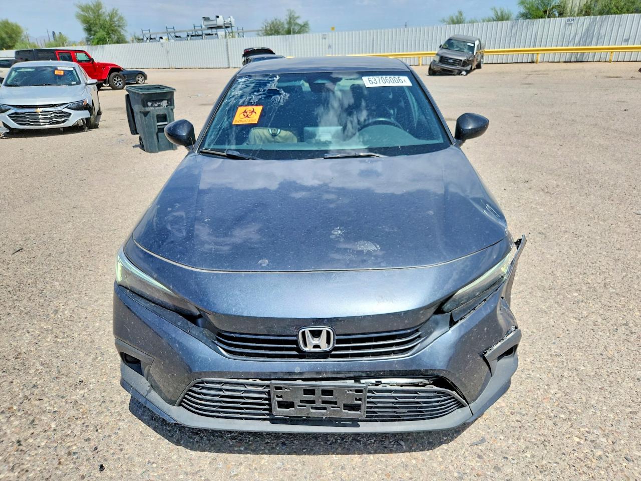 2024 Honda Civic Sport Gray vin: 2HGFE2F5XRH552822
