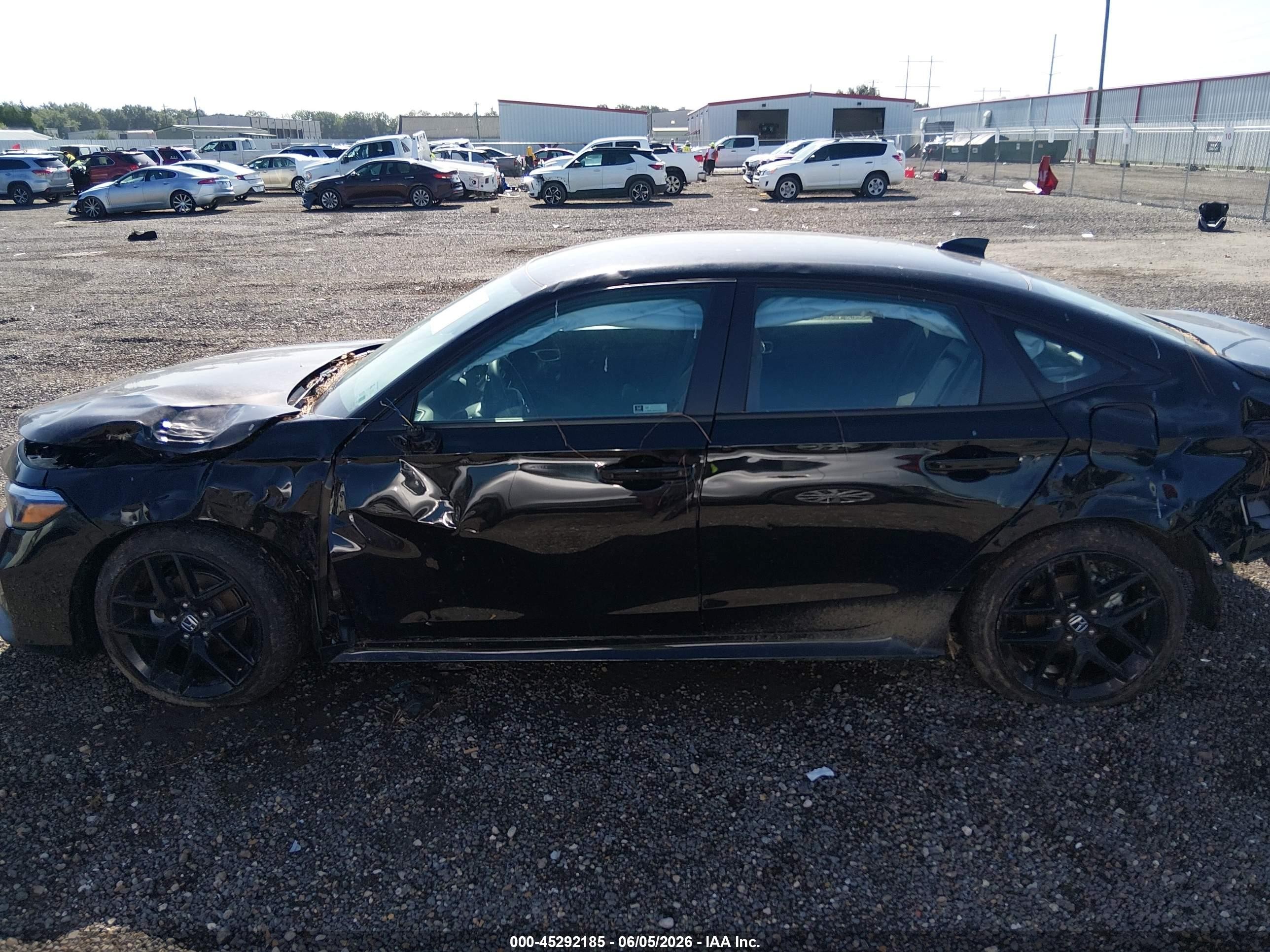 2026 Honda Civic Sport Black vin: 2HGFE2F5XTH528429