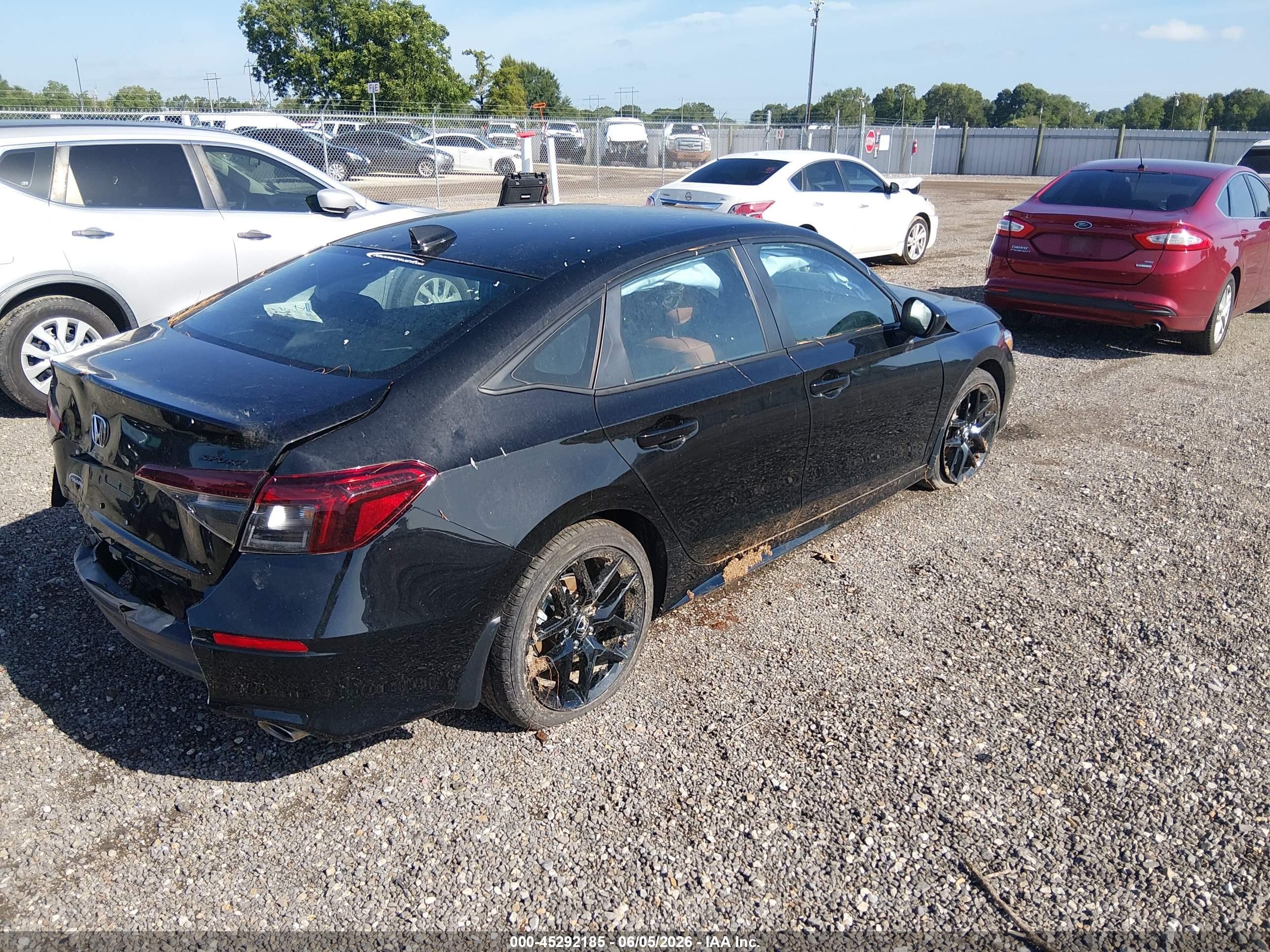 2026 Honda Civic Sport Black vin: 2HGFE2F5XTH528429