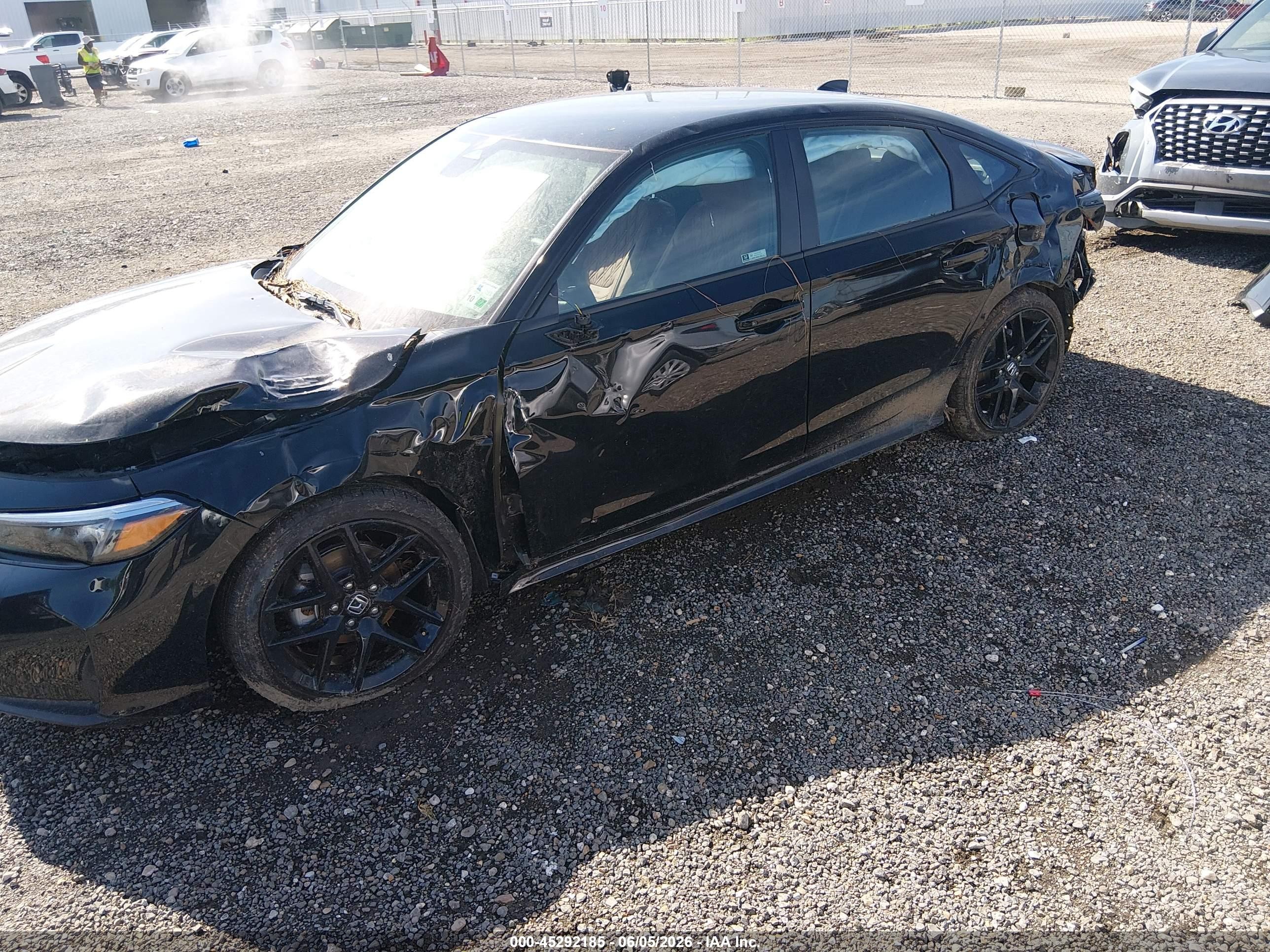2026 Honda Civic Sport Black vin: 2HGFE2F5XTH528429