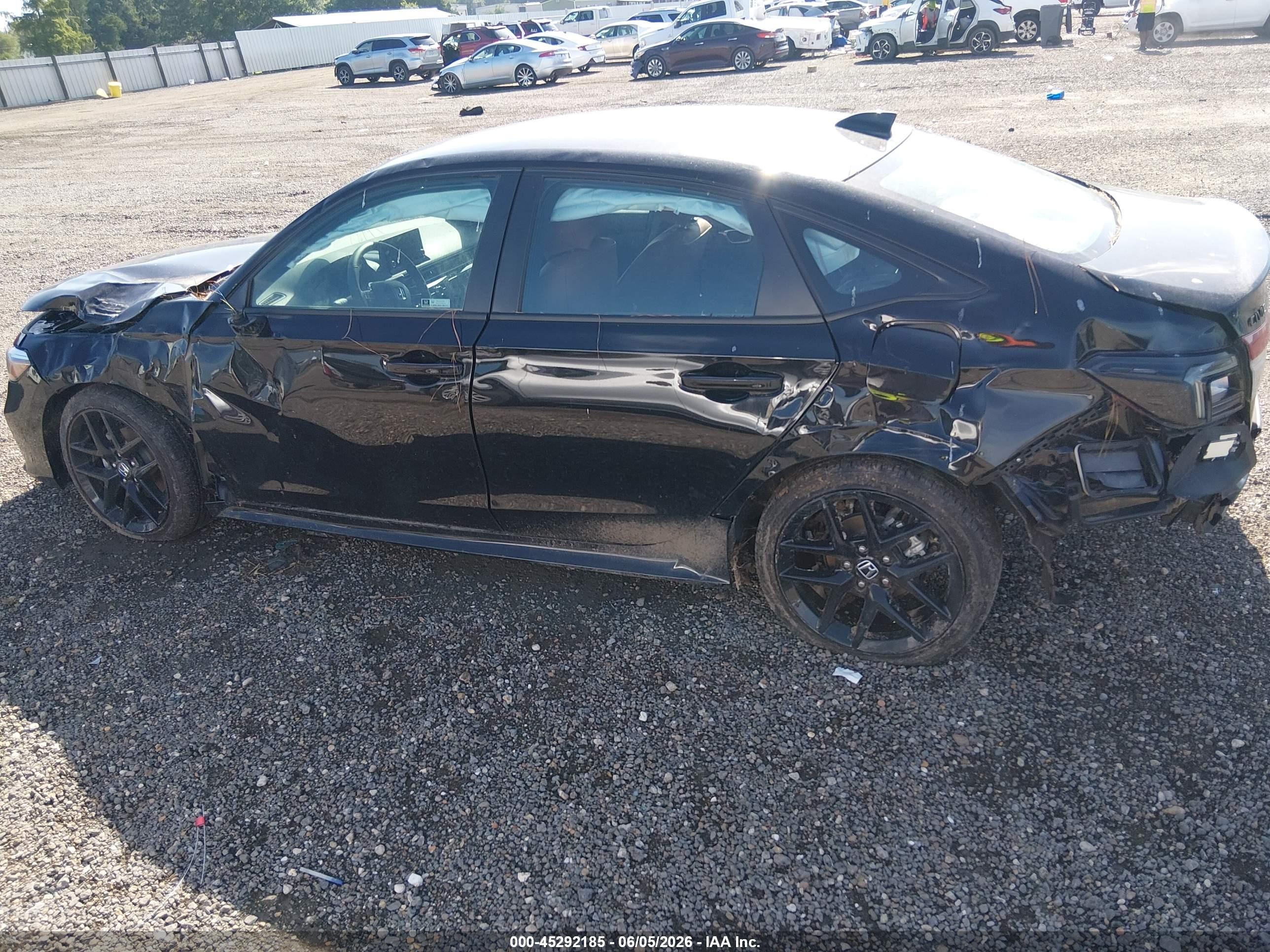 2026 Honda Civic Sport Black vin: 2HGFE2F5XTH528429