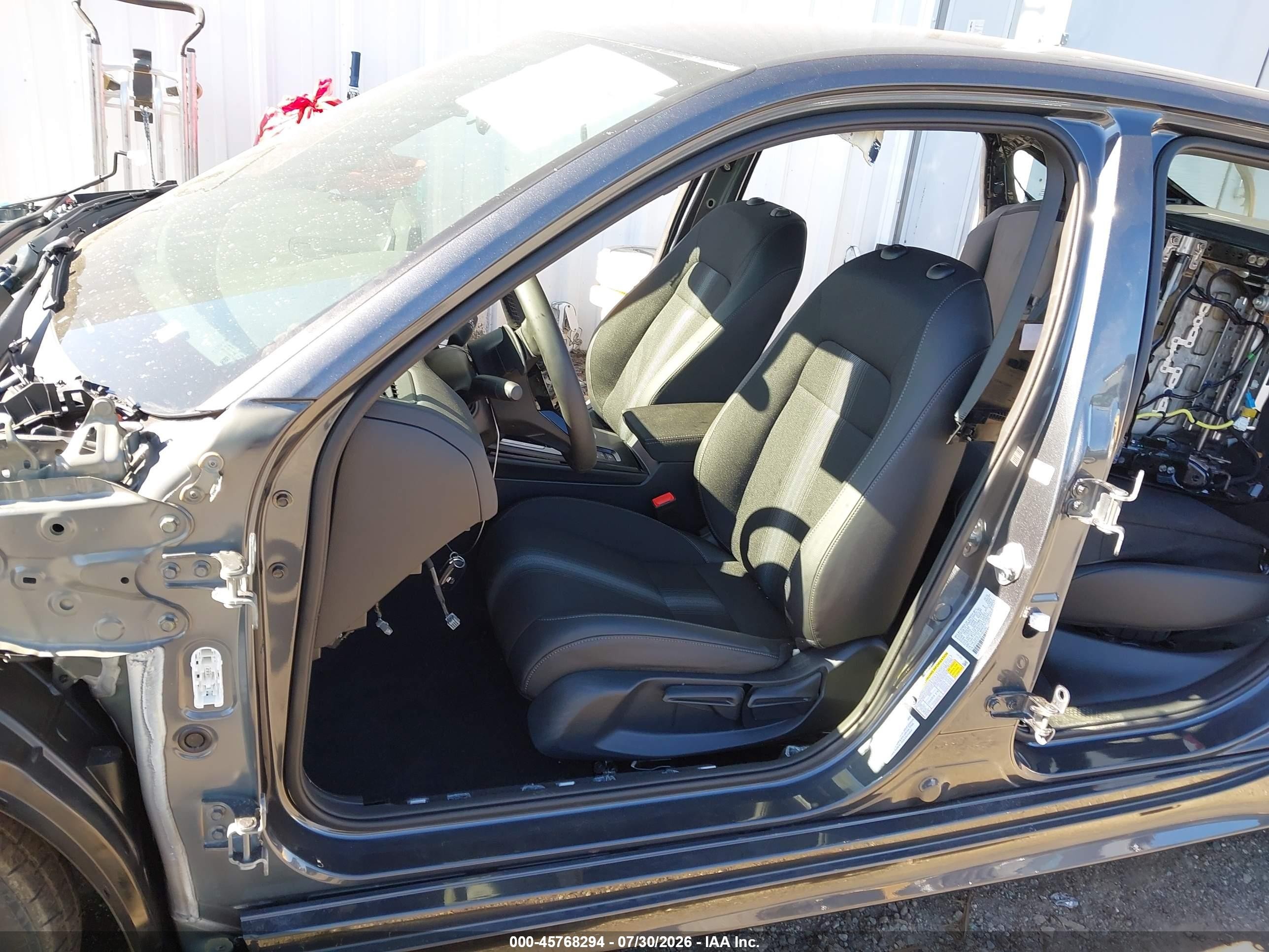 2026 Honda Civic Sport Серый vin: 2HGFE2F5XTH601282