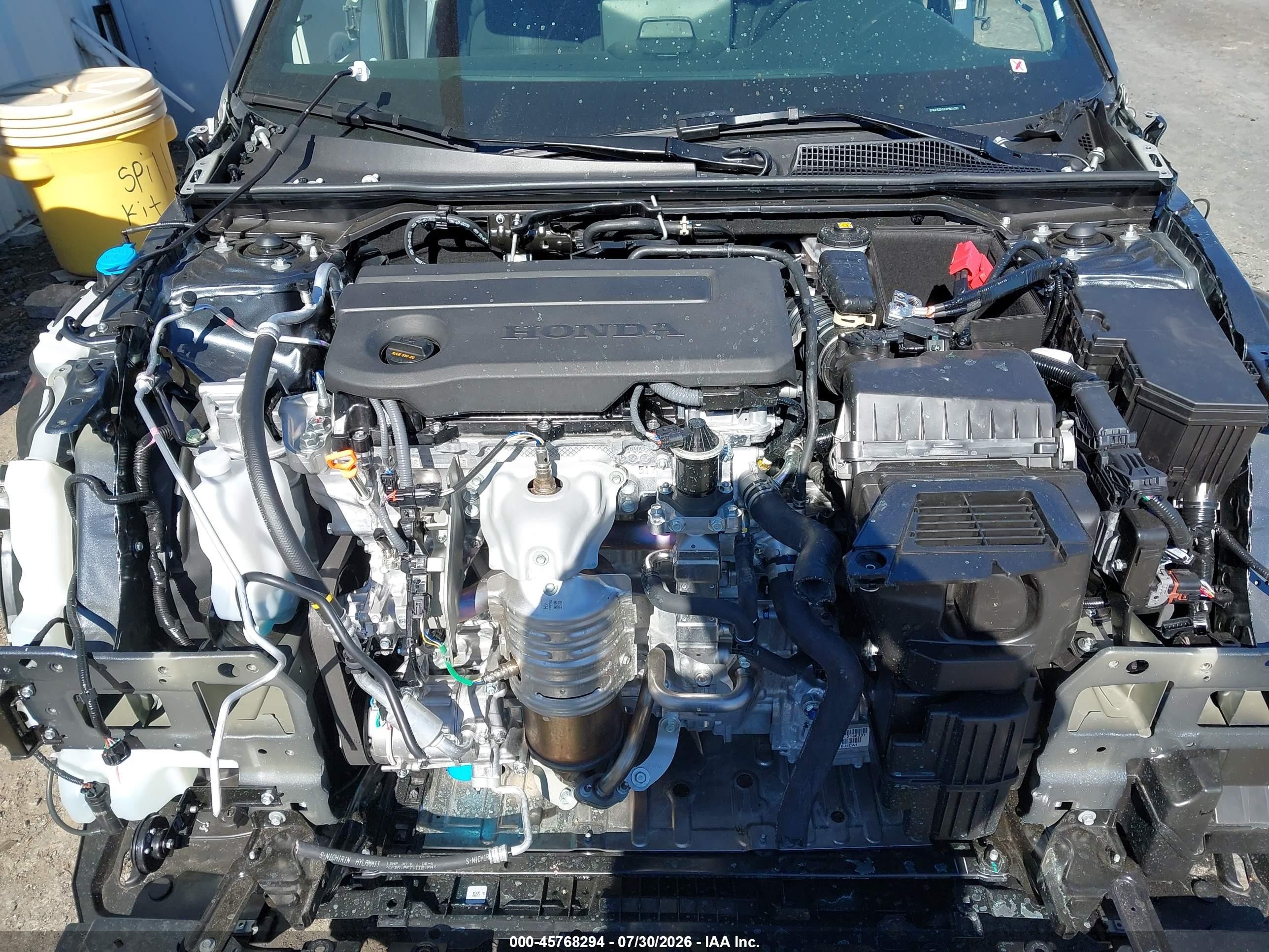 2026 Honda Civic Sport Серый vin: 2HGFE2F5XTH601282