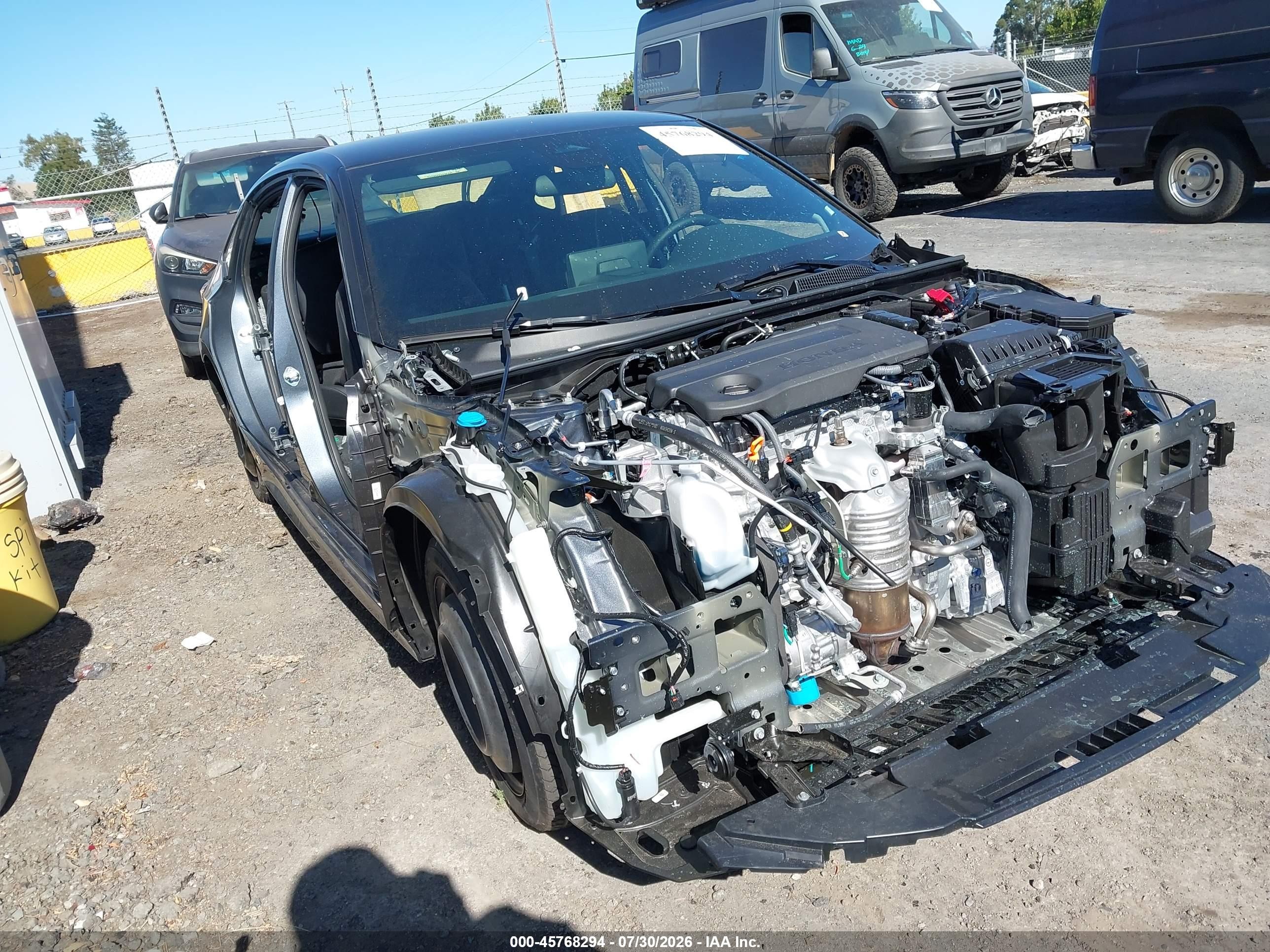 2026 Honda Civic Sport Серый vin: 2HGFE2F5XTH601282