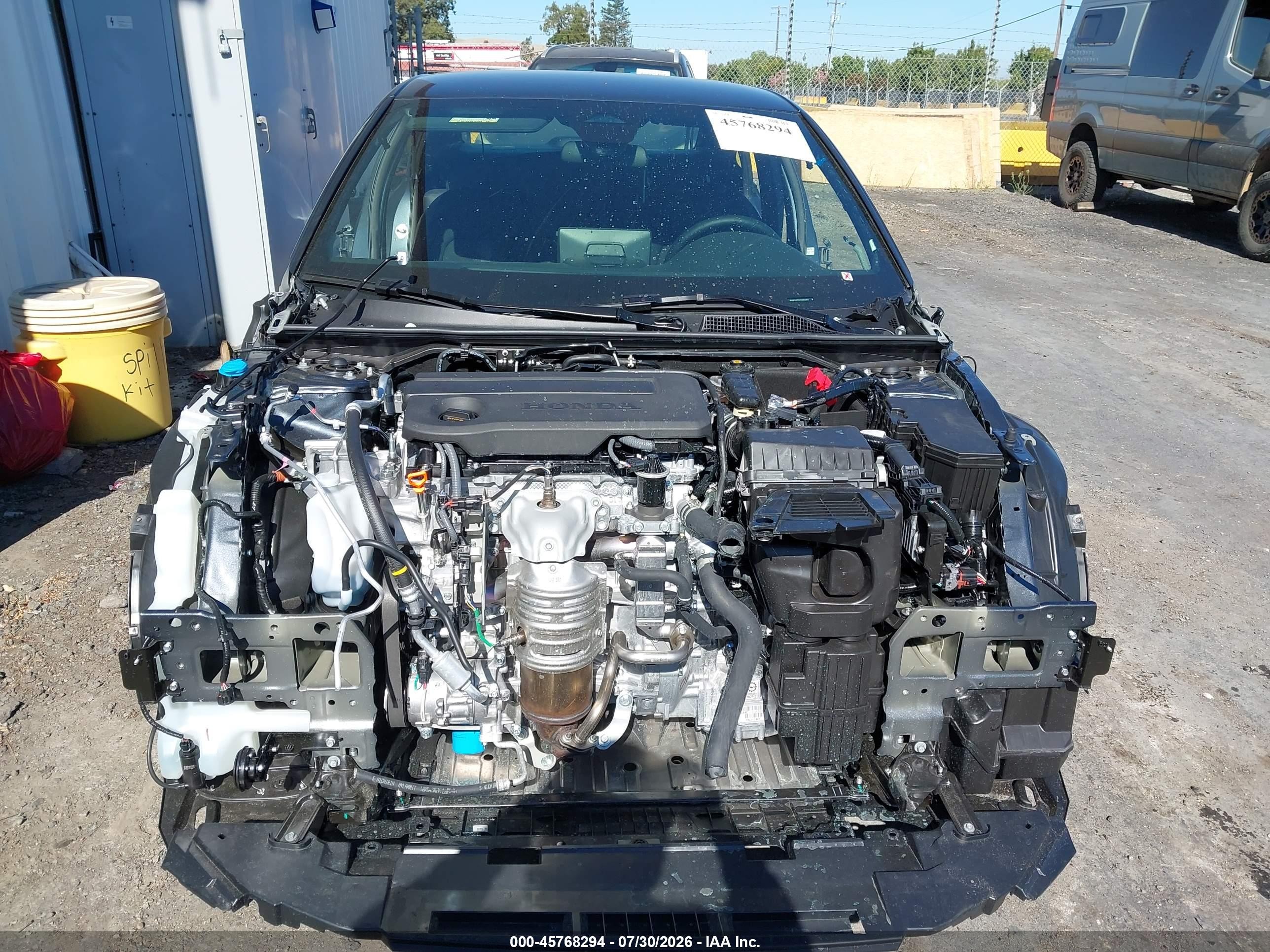 2026 Honda Civic Sport Серый vin: 2HGFE2F5XTH601282