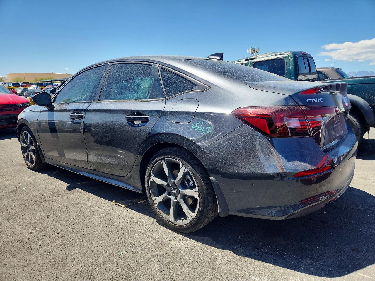 2025 Honda Civic Sport Gray vin: 2HGFE4F80SH313288