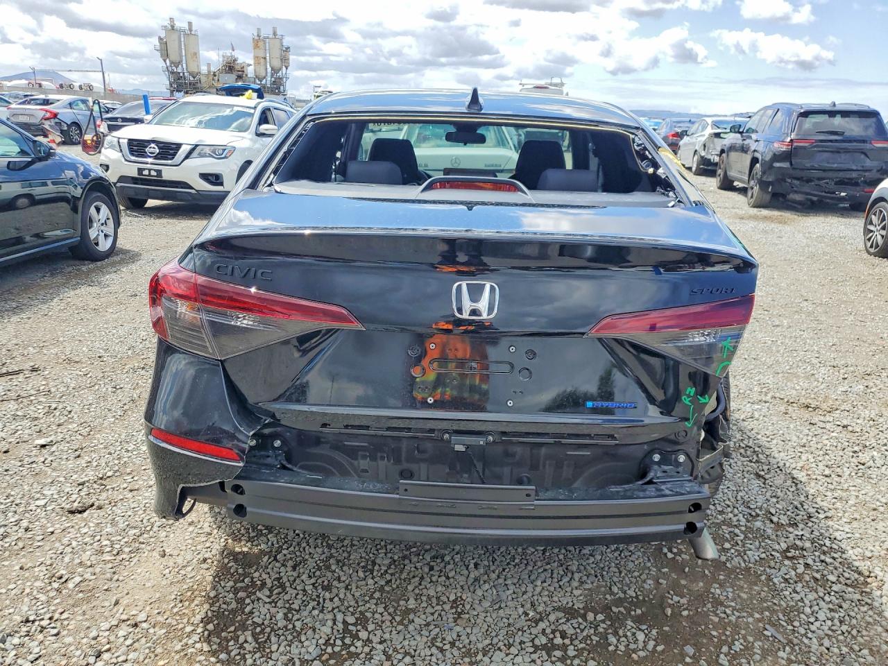 2026 Honda Civic Sport Black vin: 2HGFE4F80TH321232