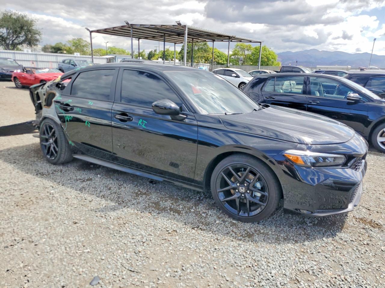 2026 Honda Civic Sport Black vin: 2HGFE4F80TH321232