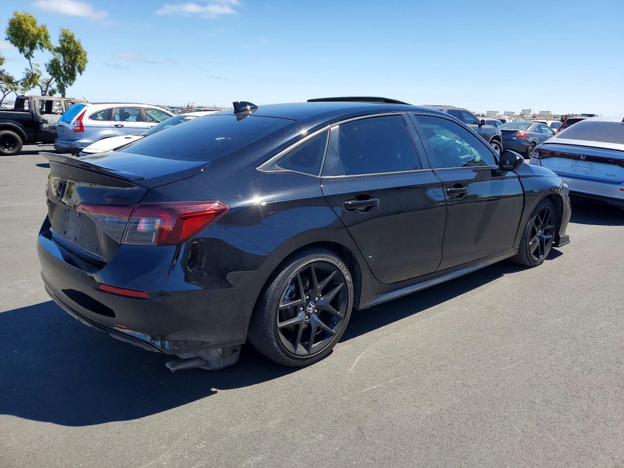 2026 Honda Civic Black vin: 2HGFE4F80TH325913