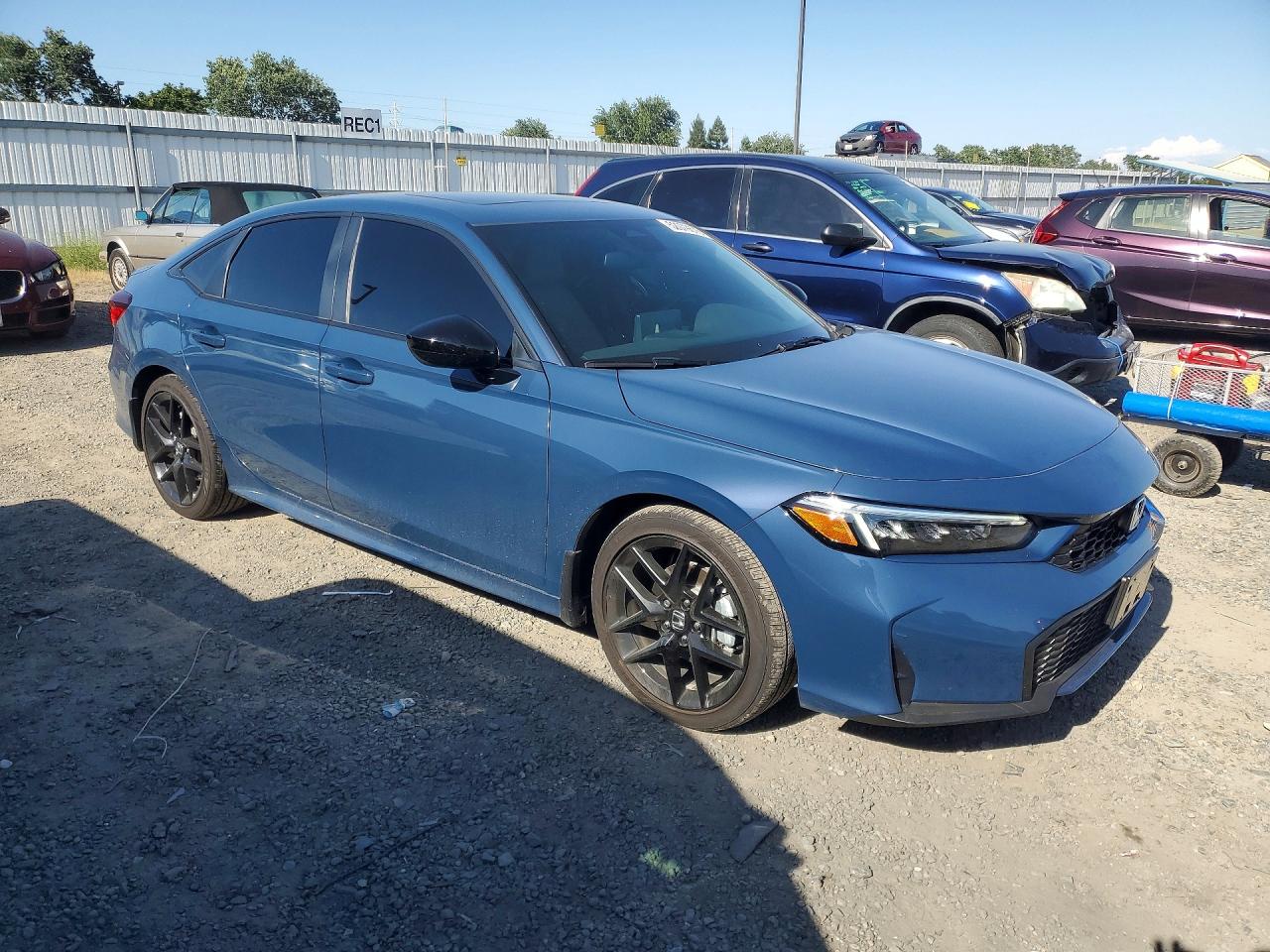2026 Honda Civic Sport Blue vin: 2HGFE4F81TH307176
