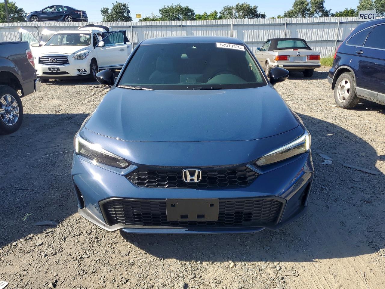 2026 Honda Civic Sport Blue vin: 2HGFE4F81TH307176