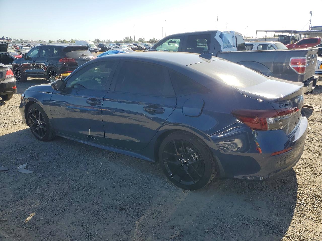2026 Honda Civic Sport Blue vin: 2HGFE4F81TH307176