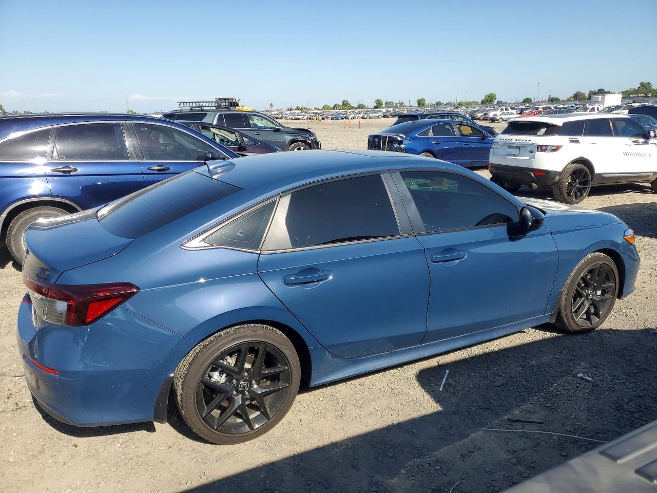 2026 Honda Civic Sport Blue vin: 2HGFE4F81TH307176