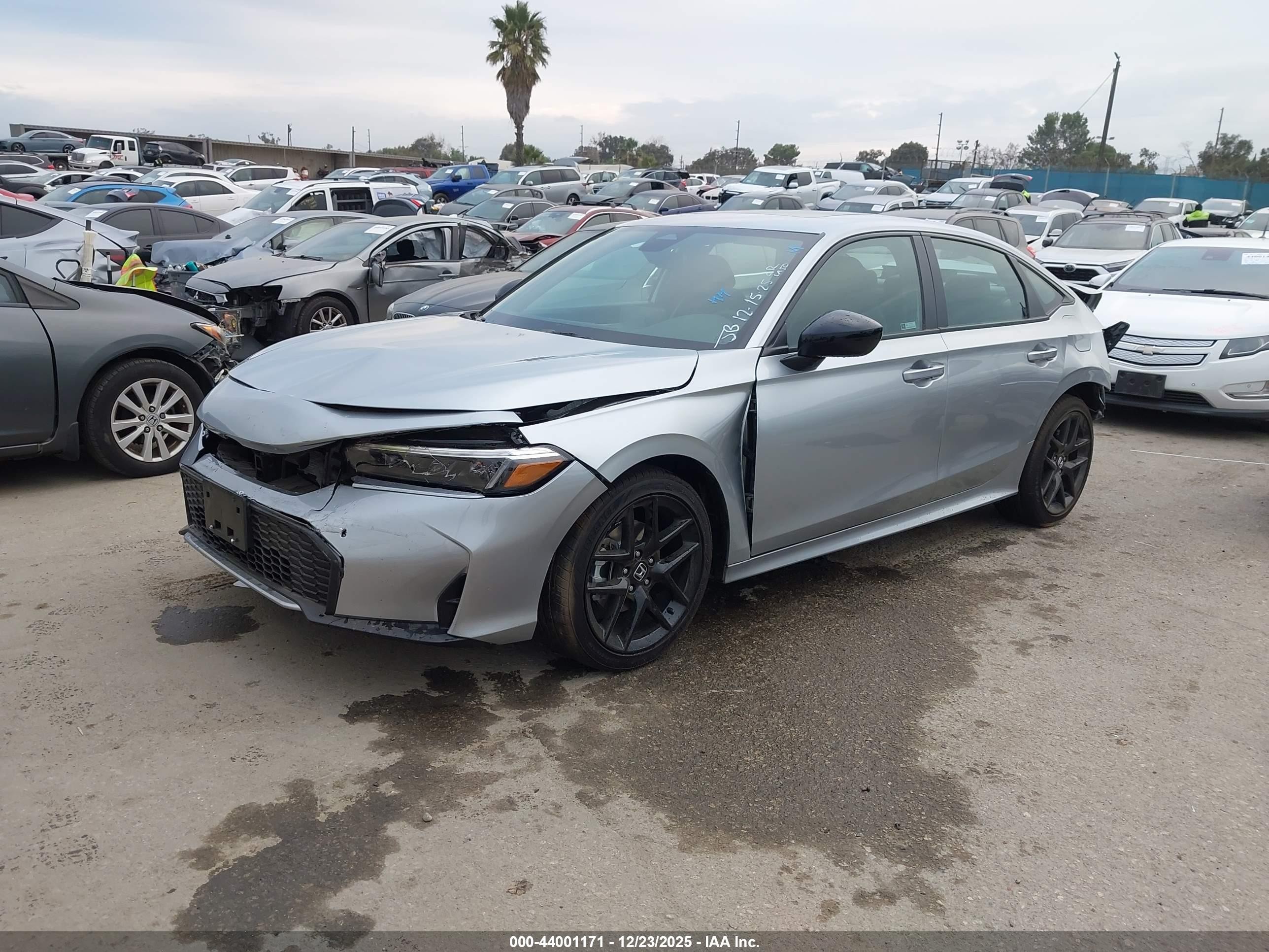 2026 Honda Civic Hybrid Sport/sport Touring Silver vin: 2HGFE4F81TH317917