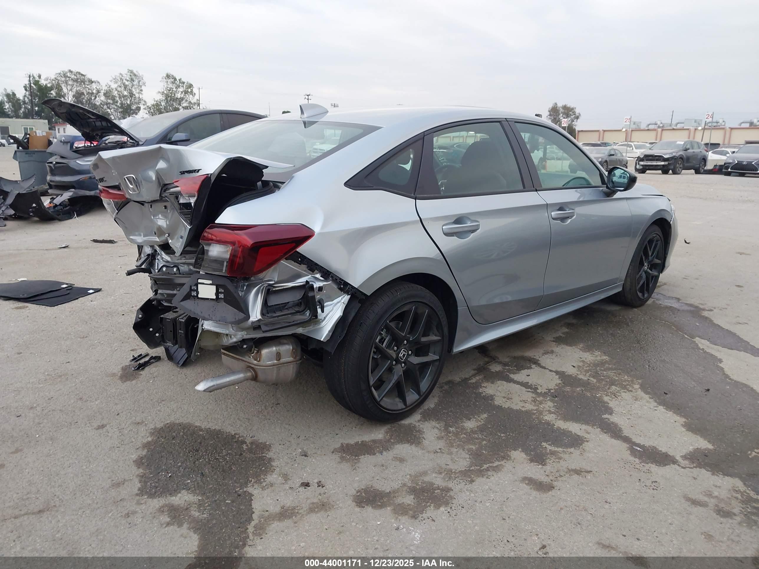 2026 Honda Civic Hybrid Sport/sport Touring Silver vin: 2HGFE4F81TH317917