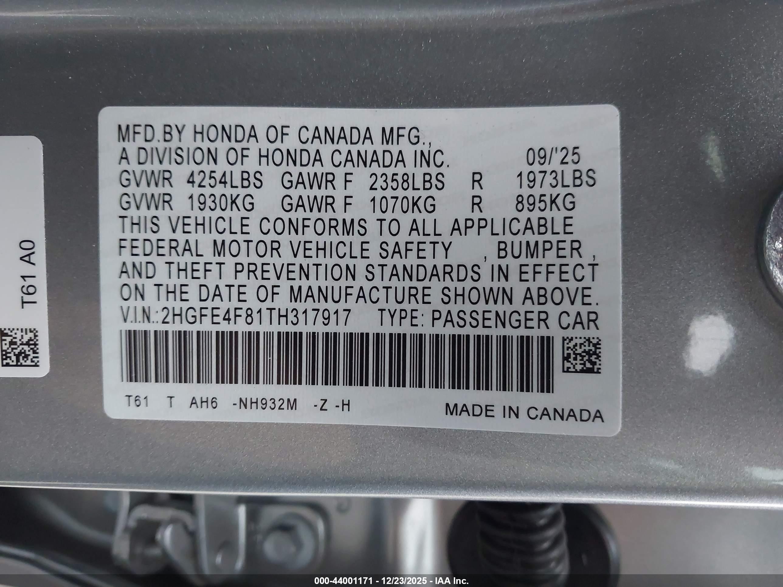 2026 Honda Civic Hybrid Sport/sport Touring Silver vin: 2HGFE4F81TH317917