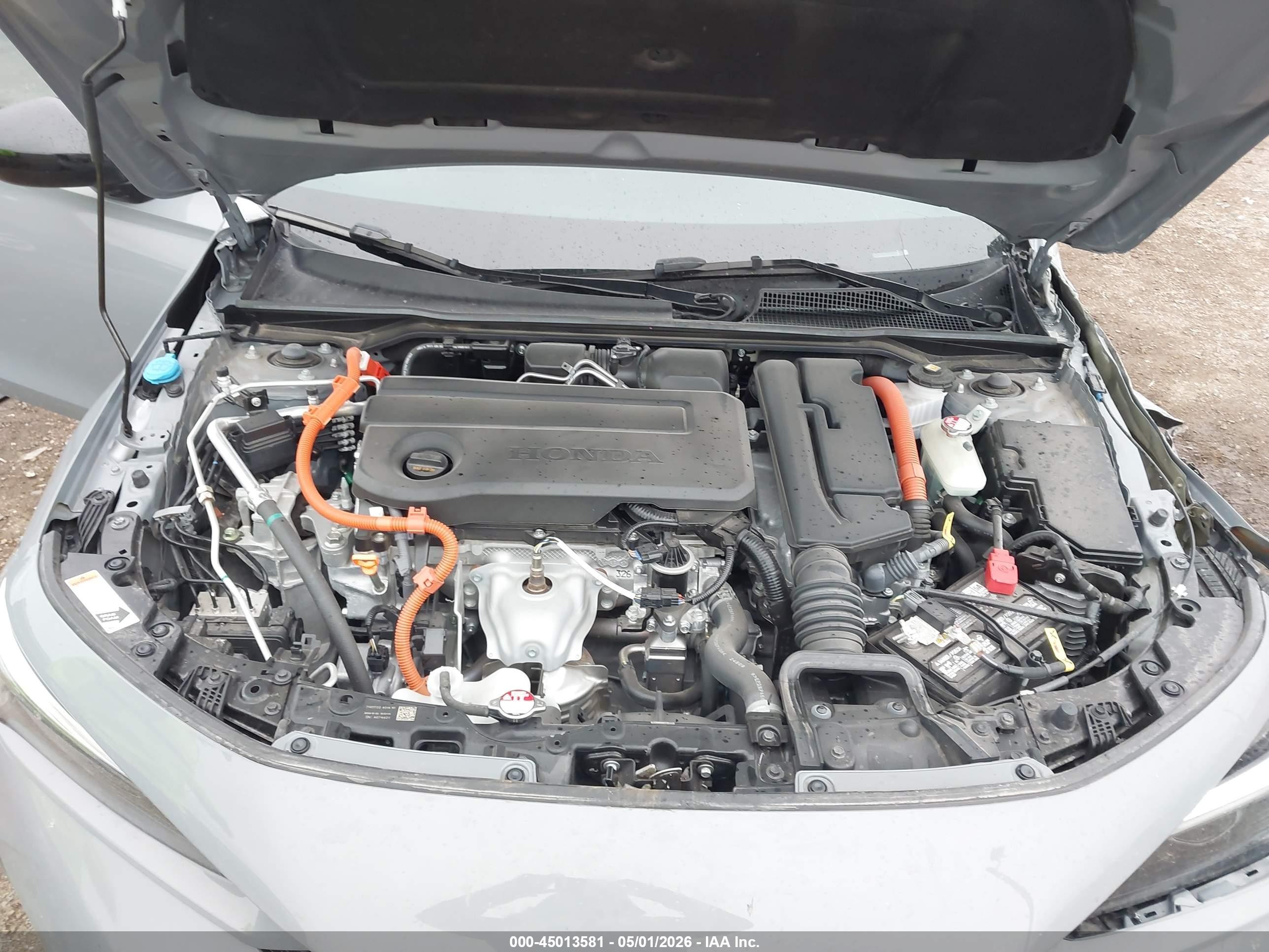 2025 Honda Civic Hybrid Sport/sport Touring Gray vin: 2HGFE4F82SH315267