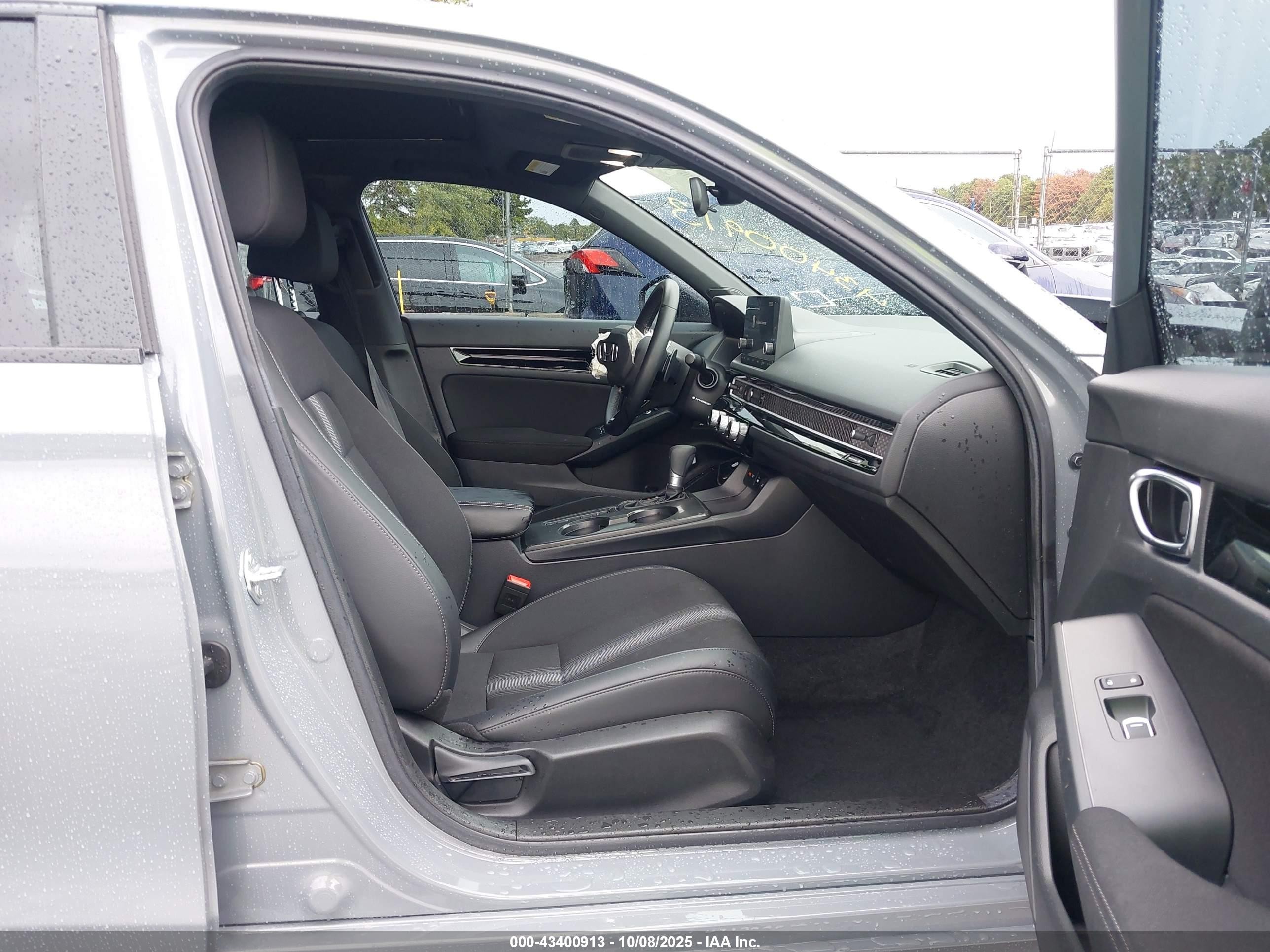 2025 Honda Civic Hybrid Sport/sport Touring Серый vin: 2HGFE4F82SH315270