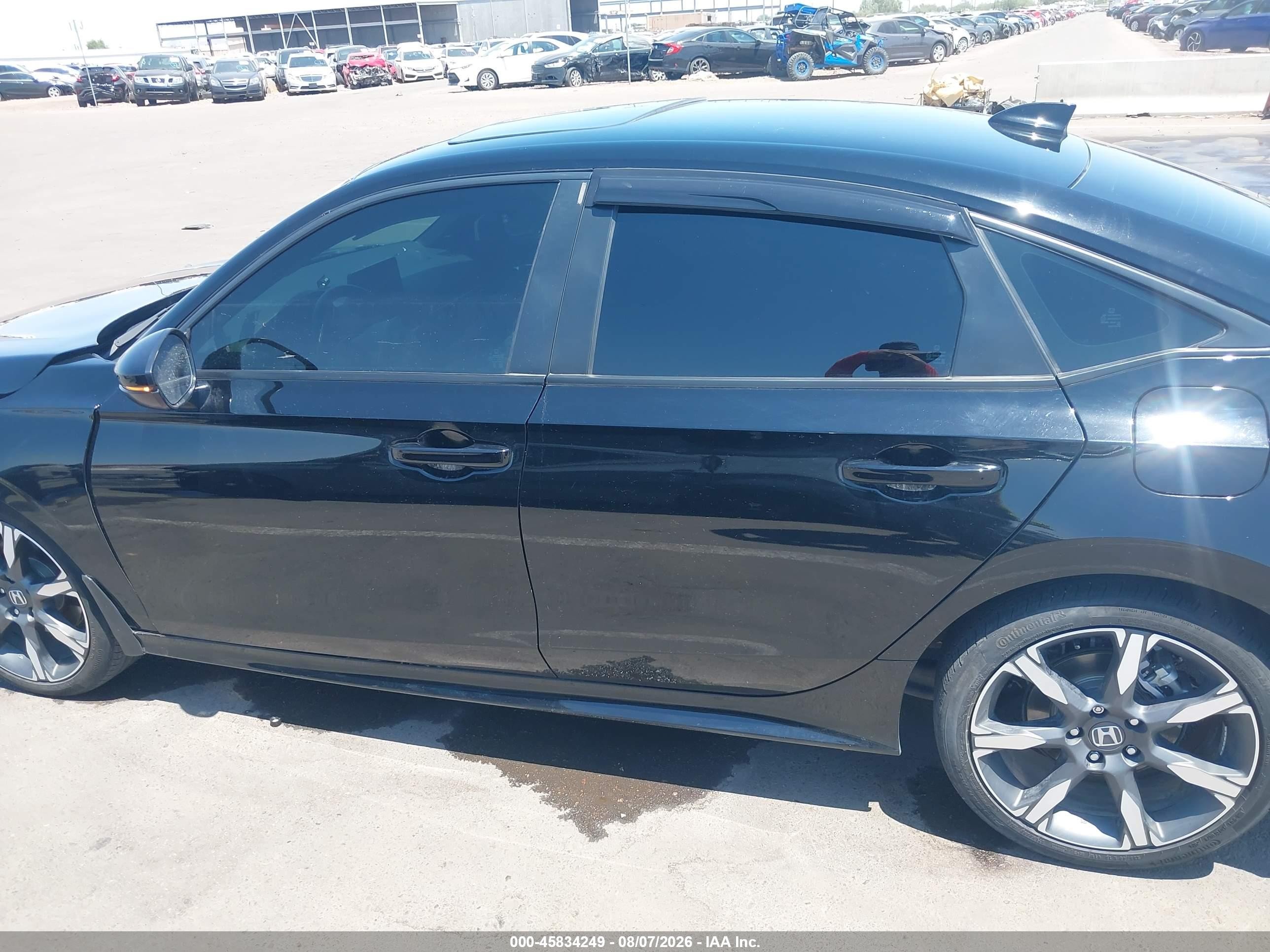 2025 Honda Civic  Hybrid Sport/sport Touring Black vin: 2HGFE4F83SH303161