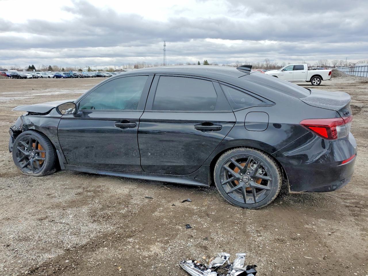 2026 Honda Civic Sport Black vin: 2HGFE4F83TH007414