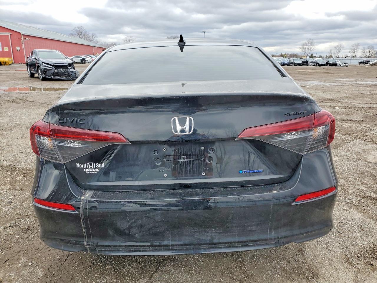2026 Honda Civic Sport Black vin: 2HGFE4F83TH007414