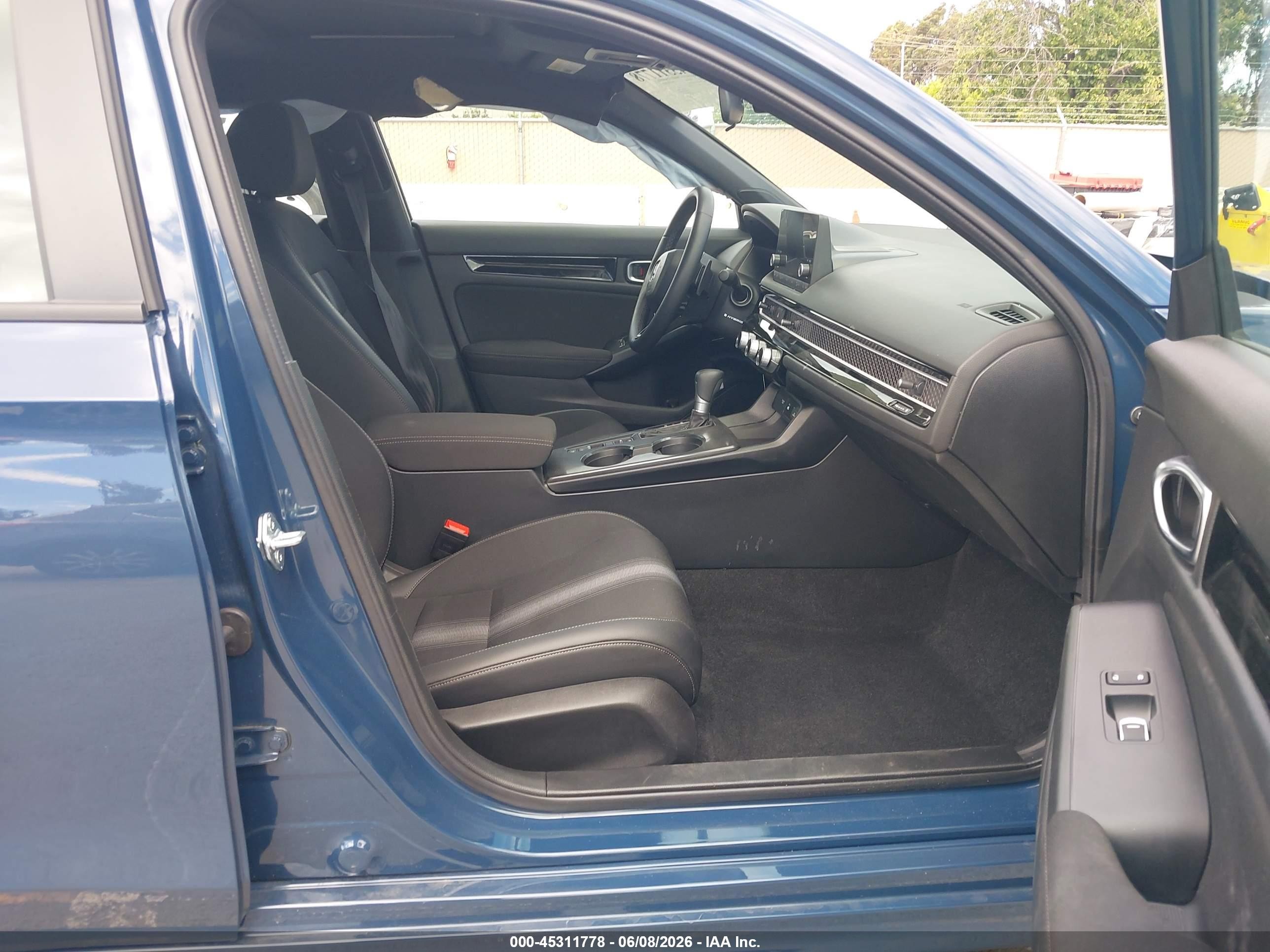2026 Honda Civic Hybrid Sport/sport Touring Blue vin: 2HGFE4F83TH302030