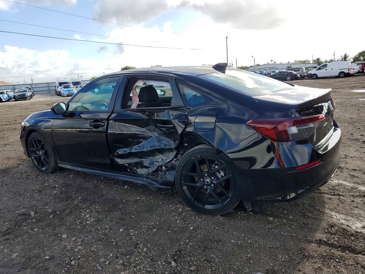 2026 Honda Civic Sport Black vin: 2HGFE4F83TH329583
