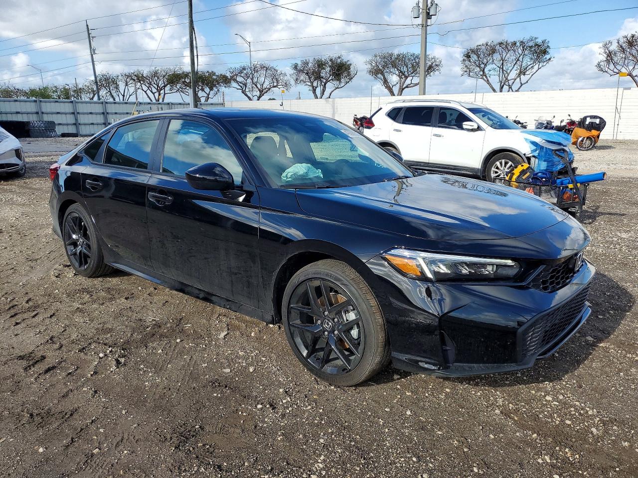 2026 Honda Civic Sport Black vin: 2HGFE4F83TH329583