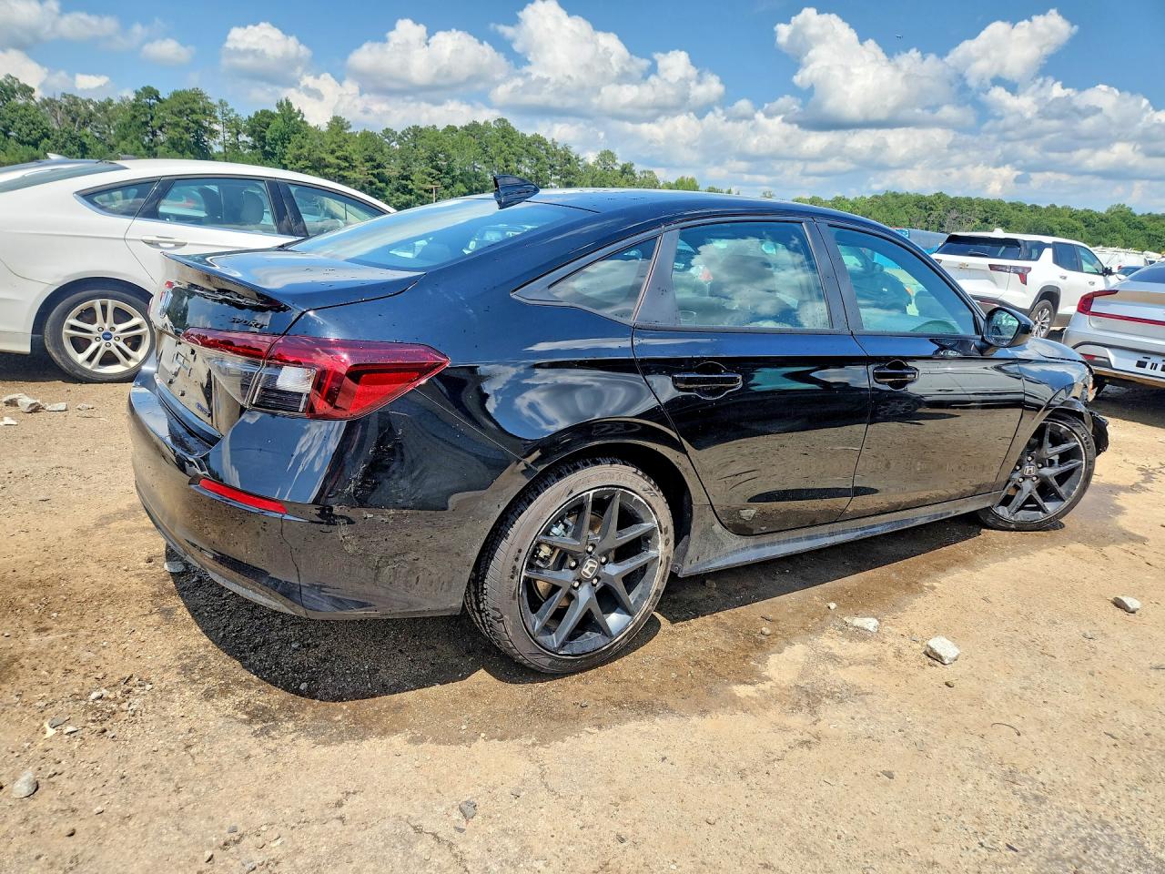 2026 Honda Civic Sport Black vin: 2HGFE4F83TH351339