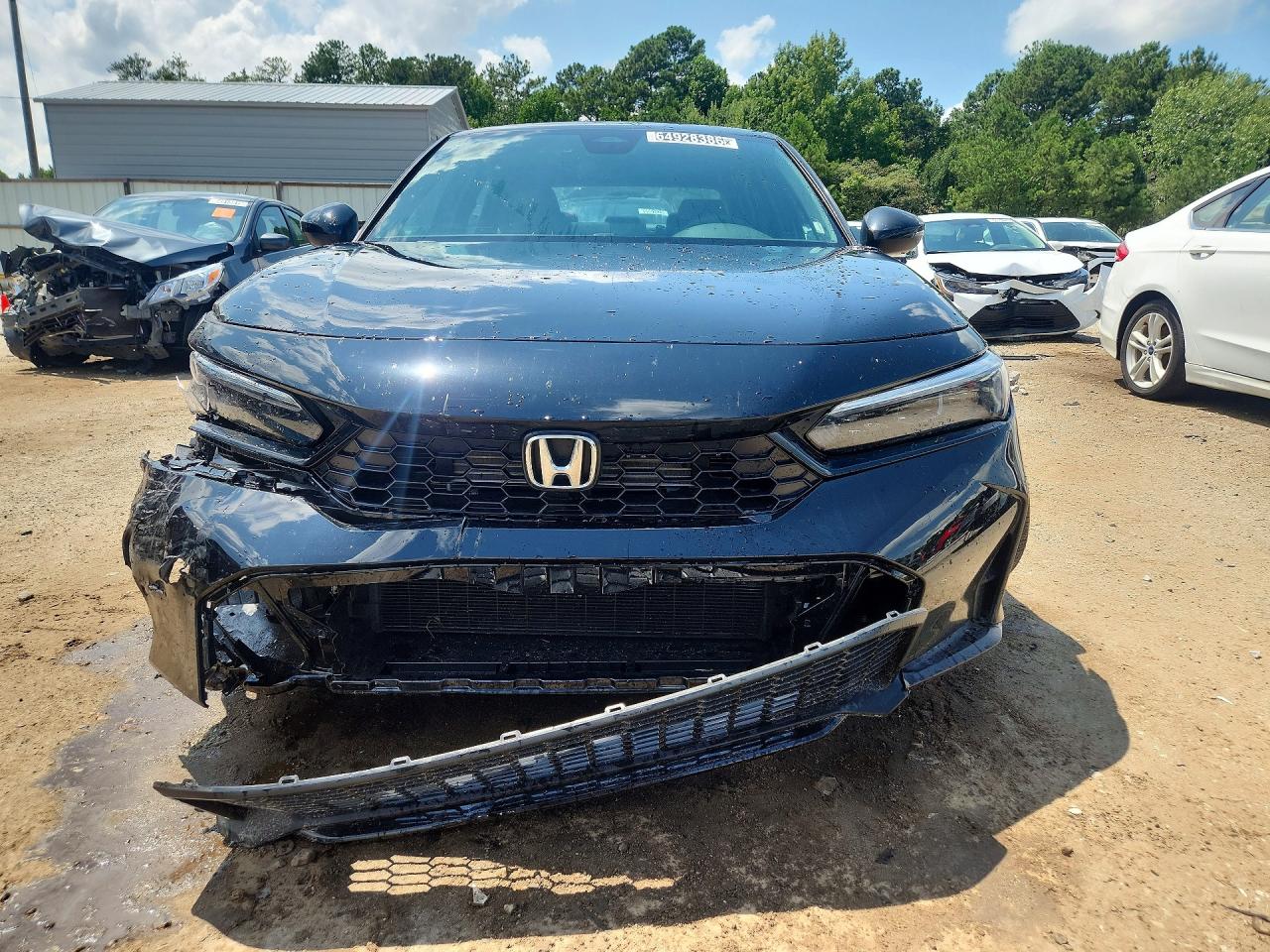 2026 Honda Civic Sport Black vin: 2HGFE4F83TH351339